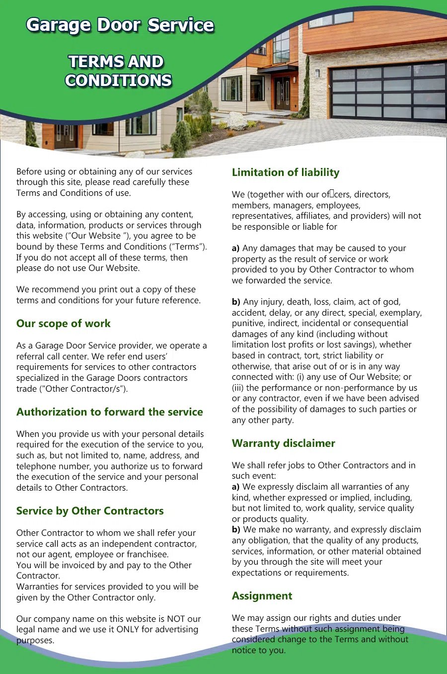 Neighborhood Garage Door Minneapolis, MN 612-404-0585